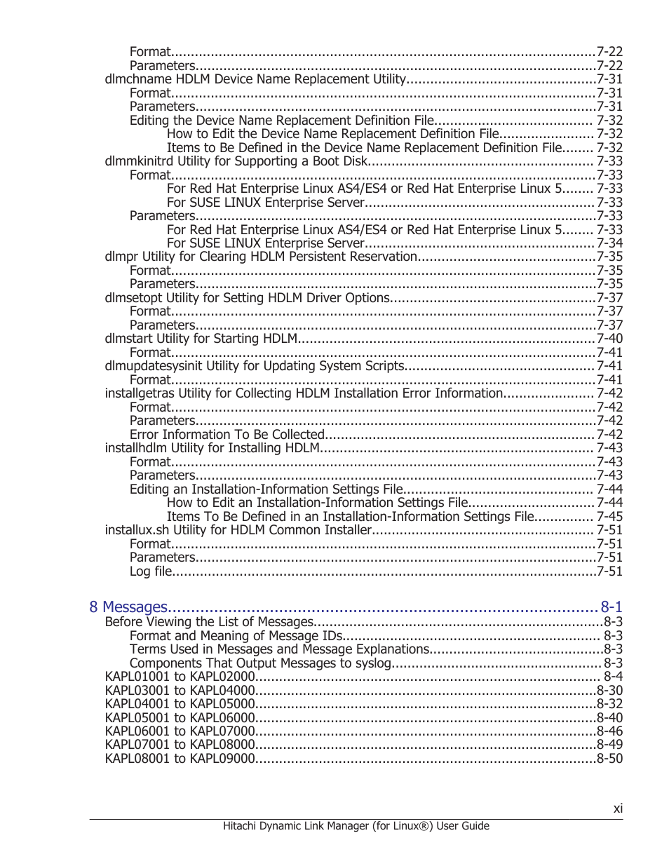 HP Hitachi Dynamic Link Manager Software Licenses User Manual | Page 11 / 716