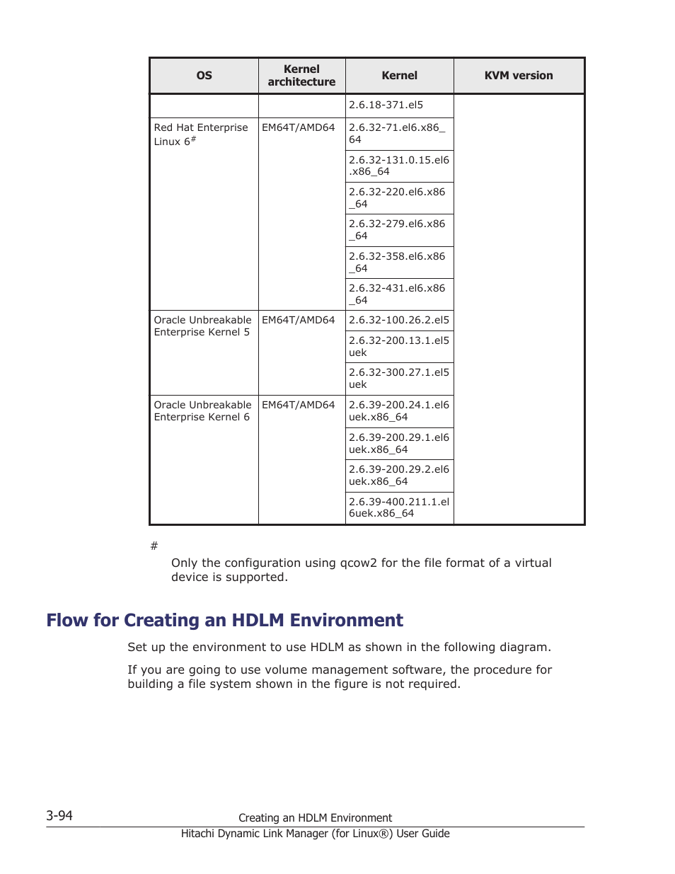 Flow for creating an hdlm environment, Flow for creating an hdlm environment -94 | HP Hitachi Dynamic Link Manager Software Licenses User Manual | Page 166 / 716