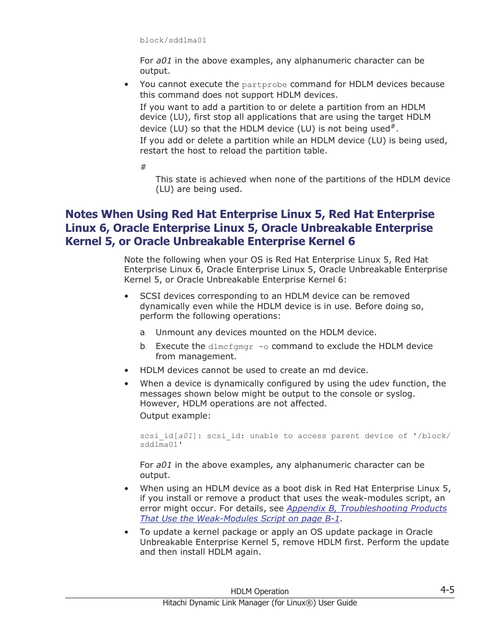 Enterprise kernel 6 -5 | HP Hitachi Dynamic Link Manager Software Licenses User Manual | Page 309 / 716