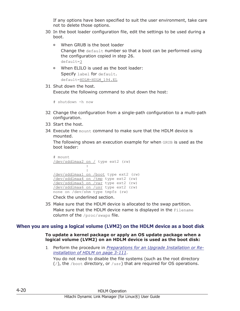 Disk -20 | HP Hitachi Dynamic Link Manager Software Licenses User Manual | Page 324 / 716
