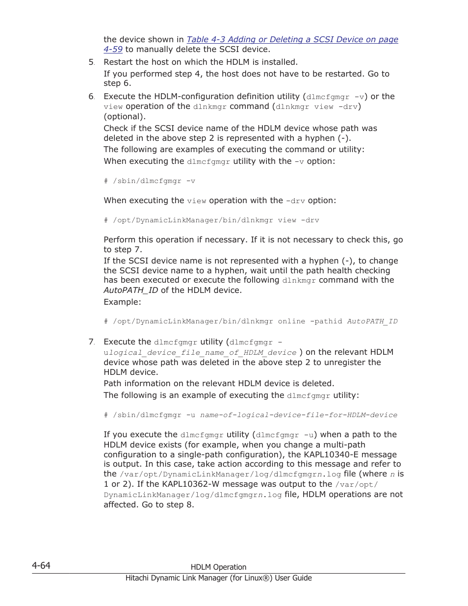 HP Hitachi Dynamic Link Manager Software Licenses User Manual | Page 368 / 716