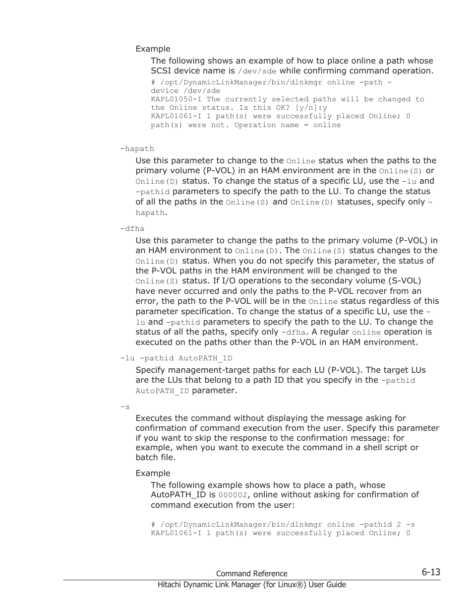 HP Hitachi Dynamic Link Manager Software Licenses User Manual | Page 401 / 716