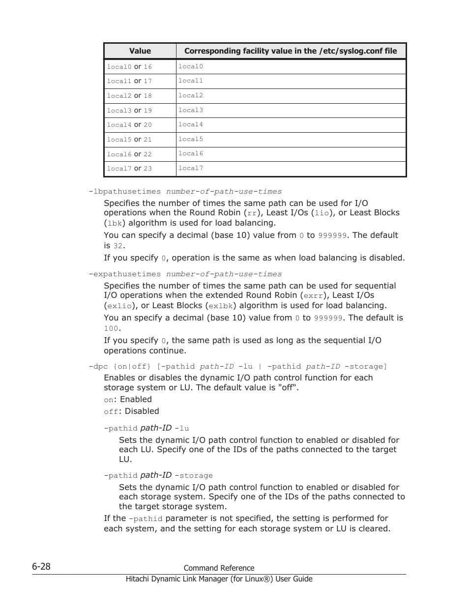 HP Hitachi Dynamic Link Manager Software Licenses User Manual | Page 416 / 716
