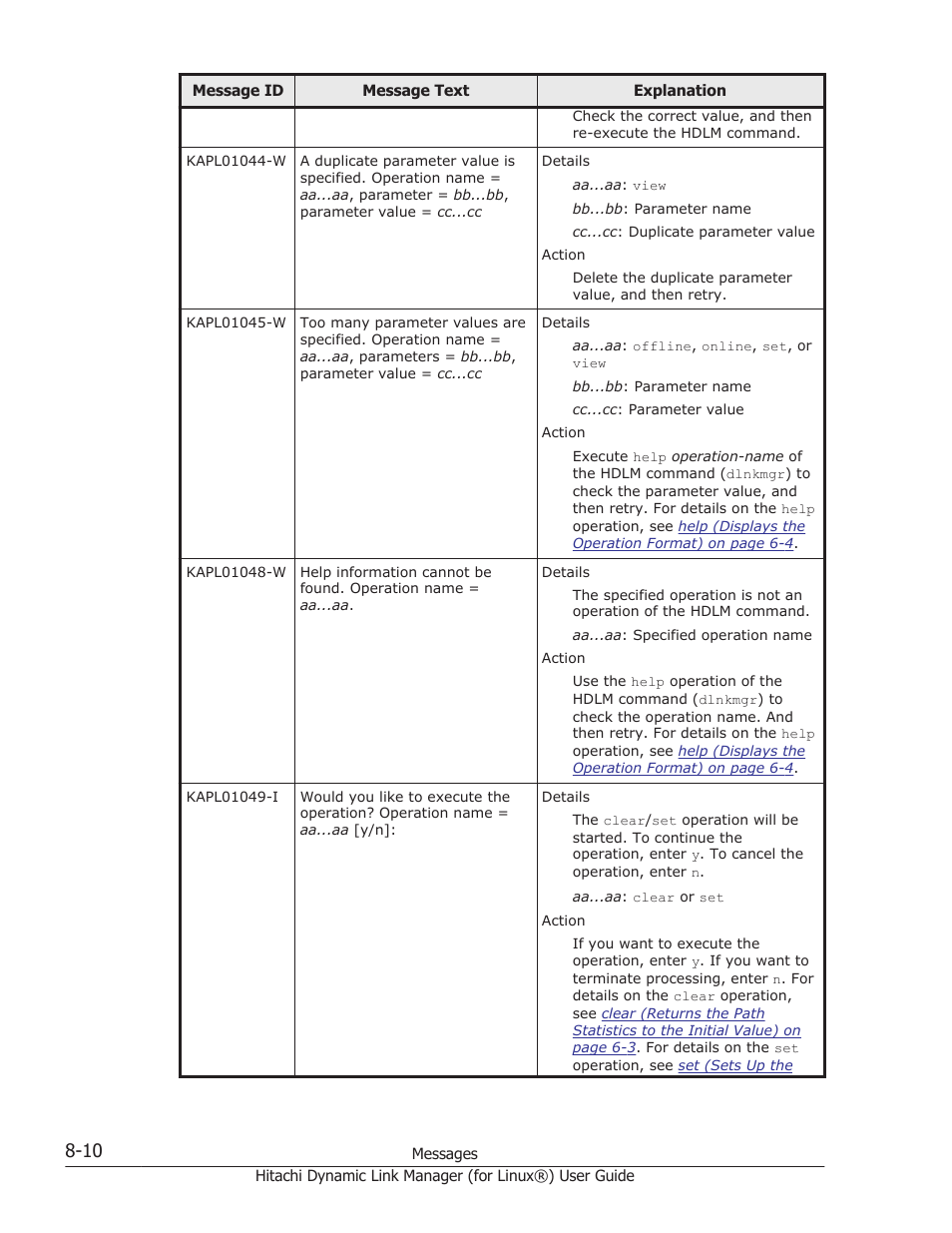 HP Hitachi Dynamic Link Manager Software Licenses User Manual | Page 522 / 716