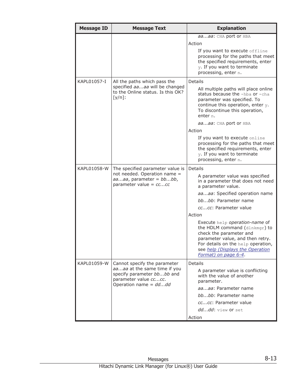 HP Hitachi Dynamic Link Manager Software Licenses User Manual | Page 525 / 716