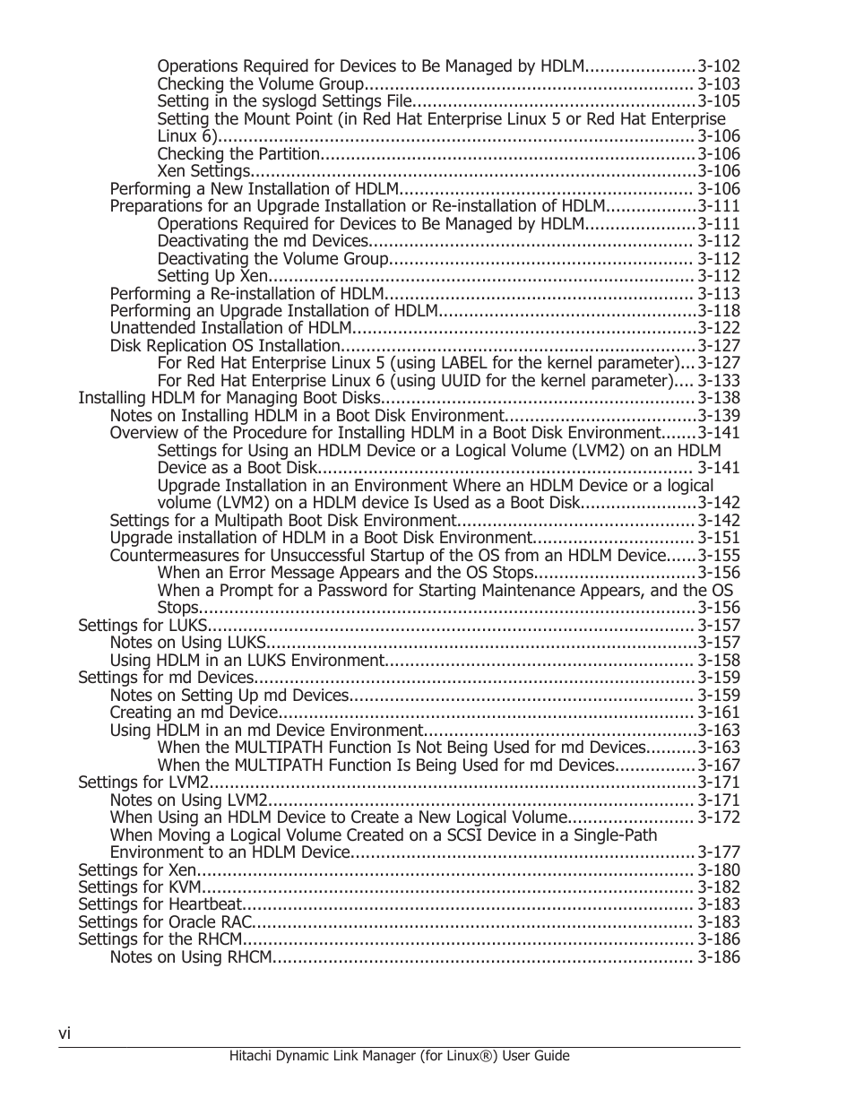 HP Hitachi Dynamic Link Manager Software Licenses User Manual | Page 6 / 716