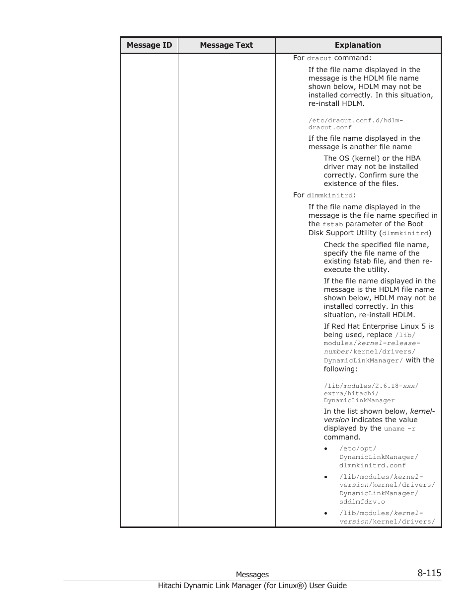 HP Hitachi Dynamic Link Manager Software Licenses User Manual | Page 627 / 716