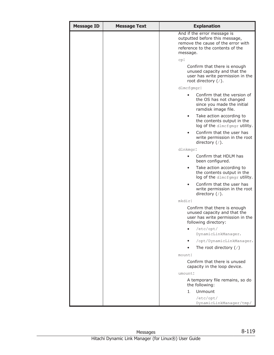 HP Hitachi Dynamic Link Manager Software Licenses User Manual | Page 631 / 716