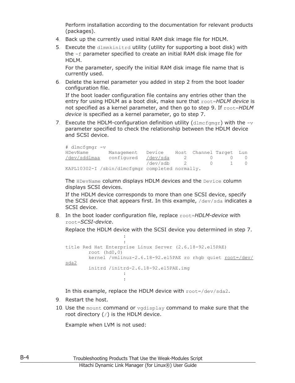 HP Hitachi Dynamic Link Manager Software Licenses User Manual | Page 682 / 716