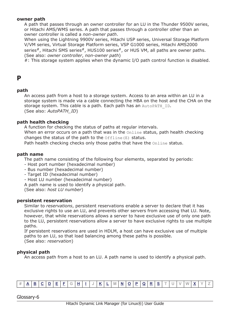 HP Hitachi Dynamic Link Manager Software Licenses User Manual | Page 704 / 716