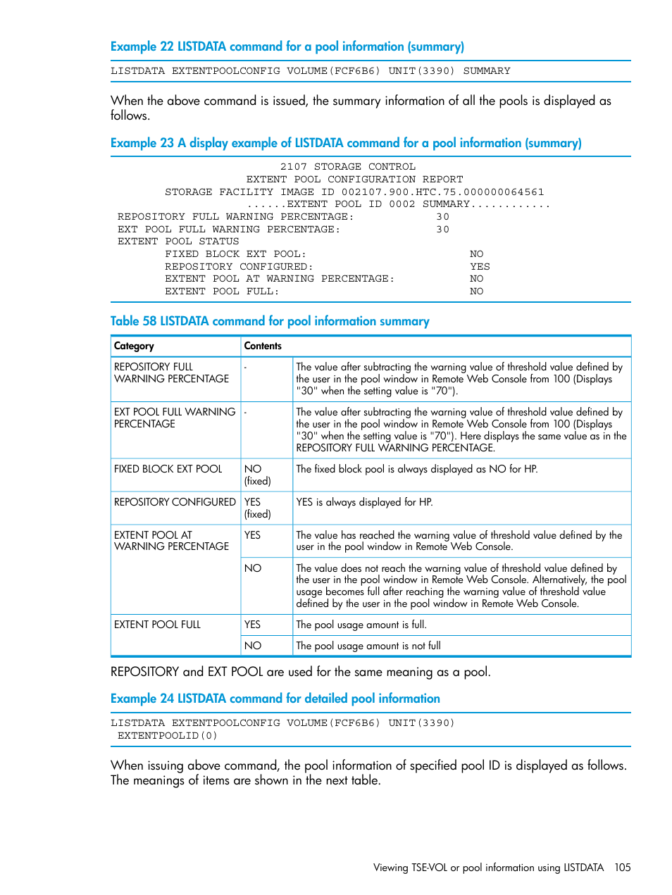 HP XP P9500 Storage User Manual | Page 105 / 146