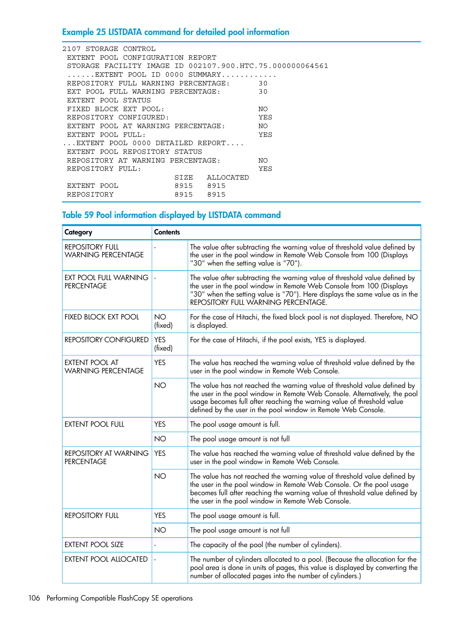 HP XP P9500 Storage User Manual | Page 106 / 146