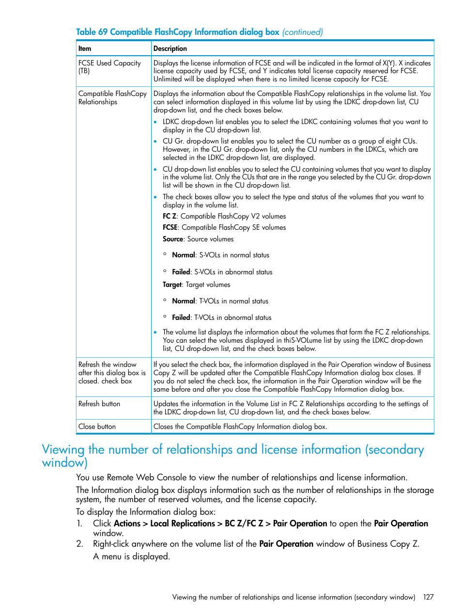 HP XP P9500 Storage User Manual | Page 127 / 146