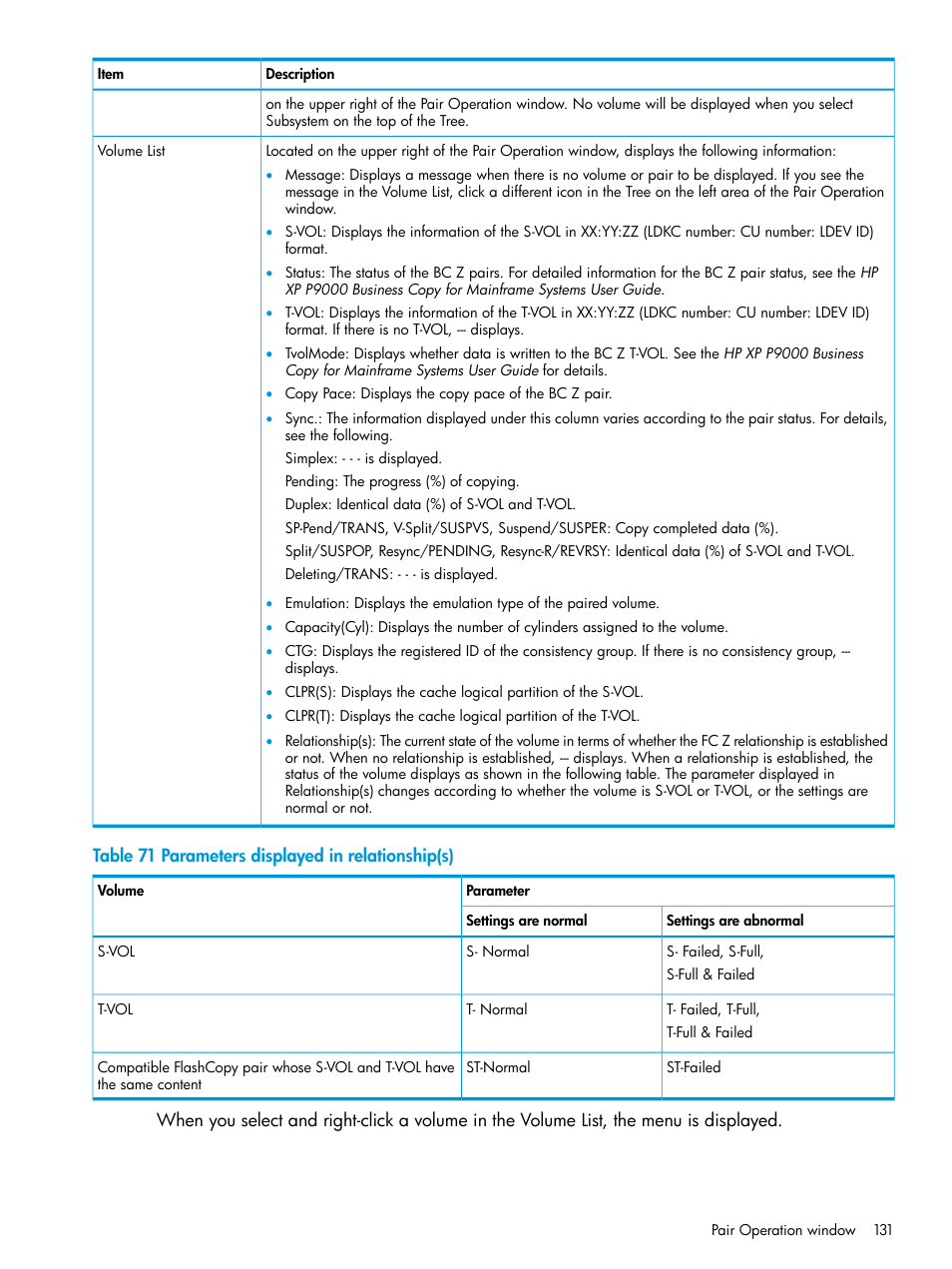 HP XP P9500 Storage User Manual | Page 131 / 146