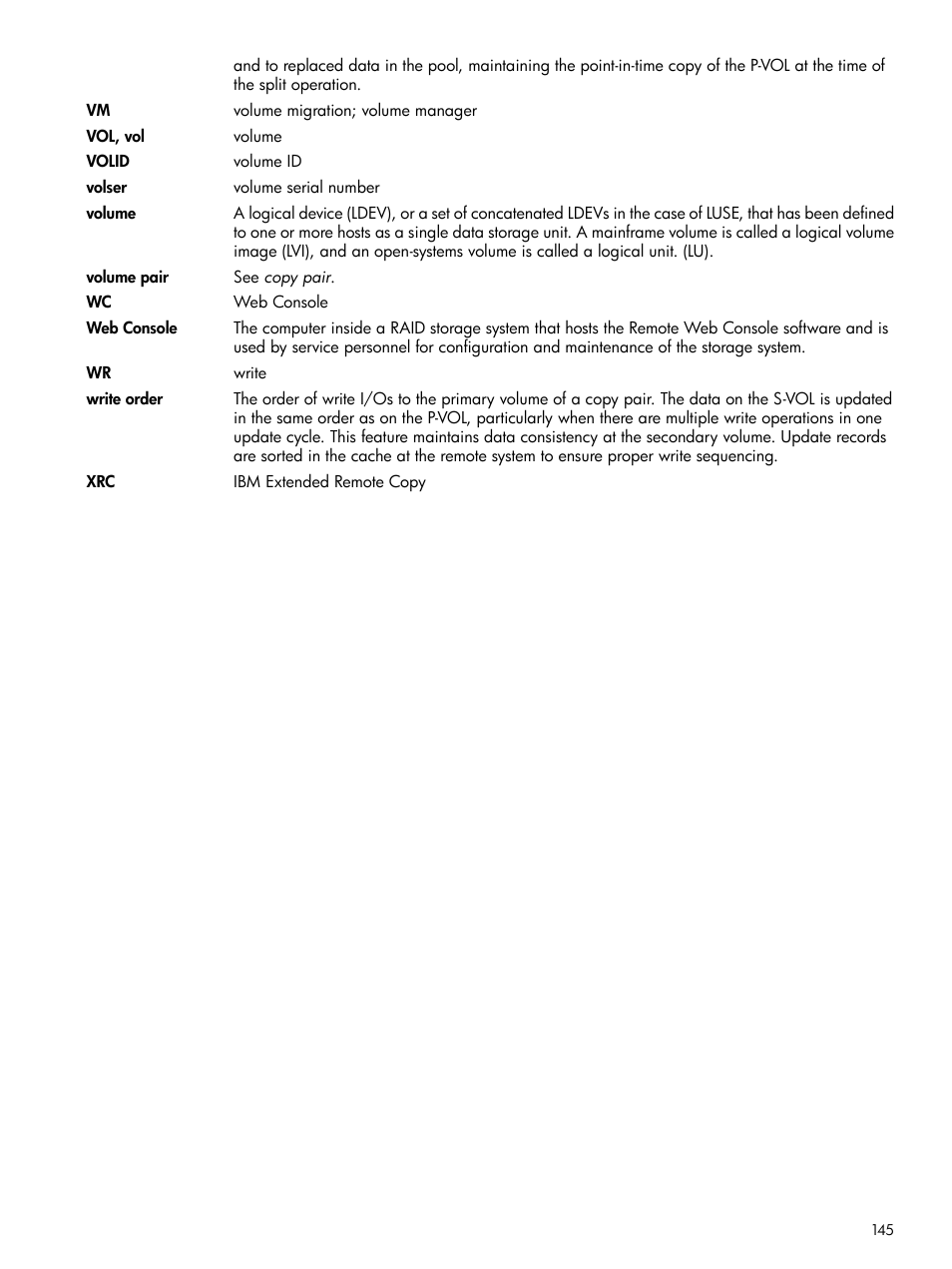 HP XP P9500 Storage User Manual | Page 145 / 146