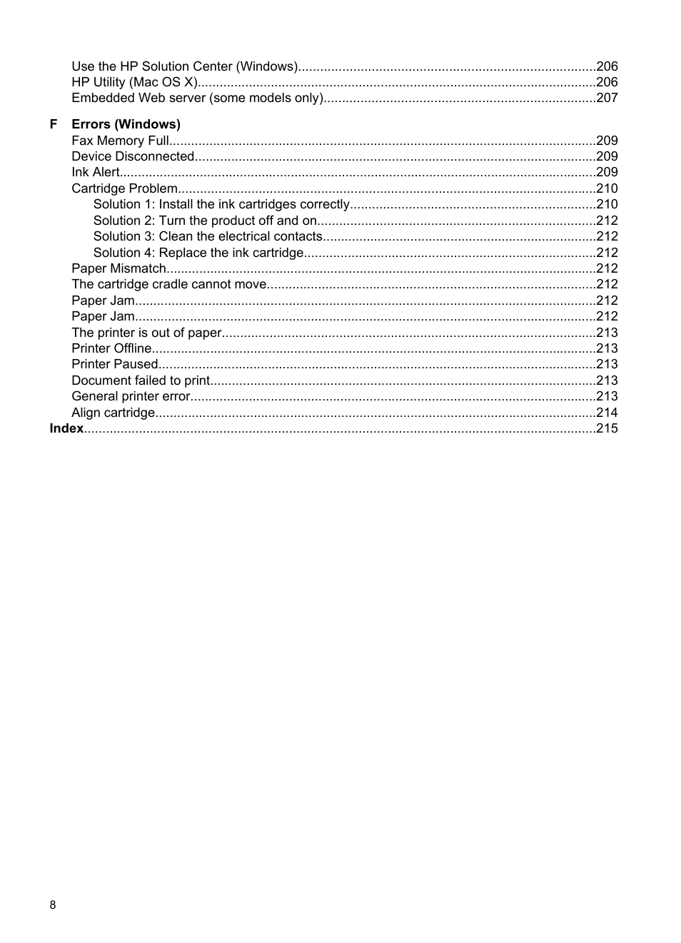 HP OFFICEJET 4500 User Manual | Page 12 / 228