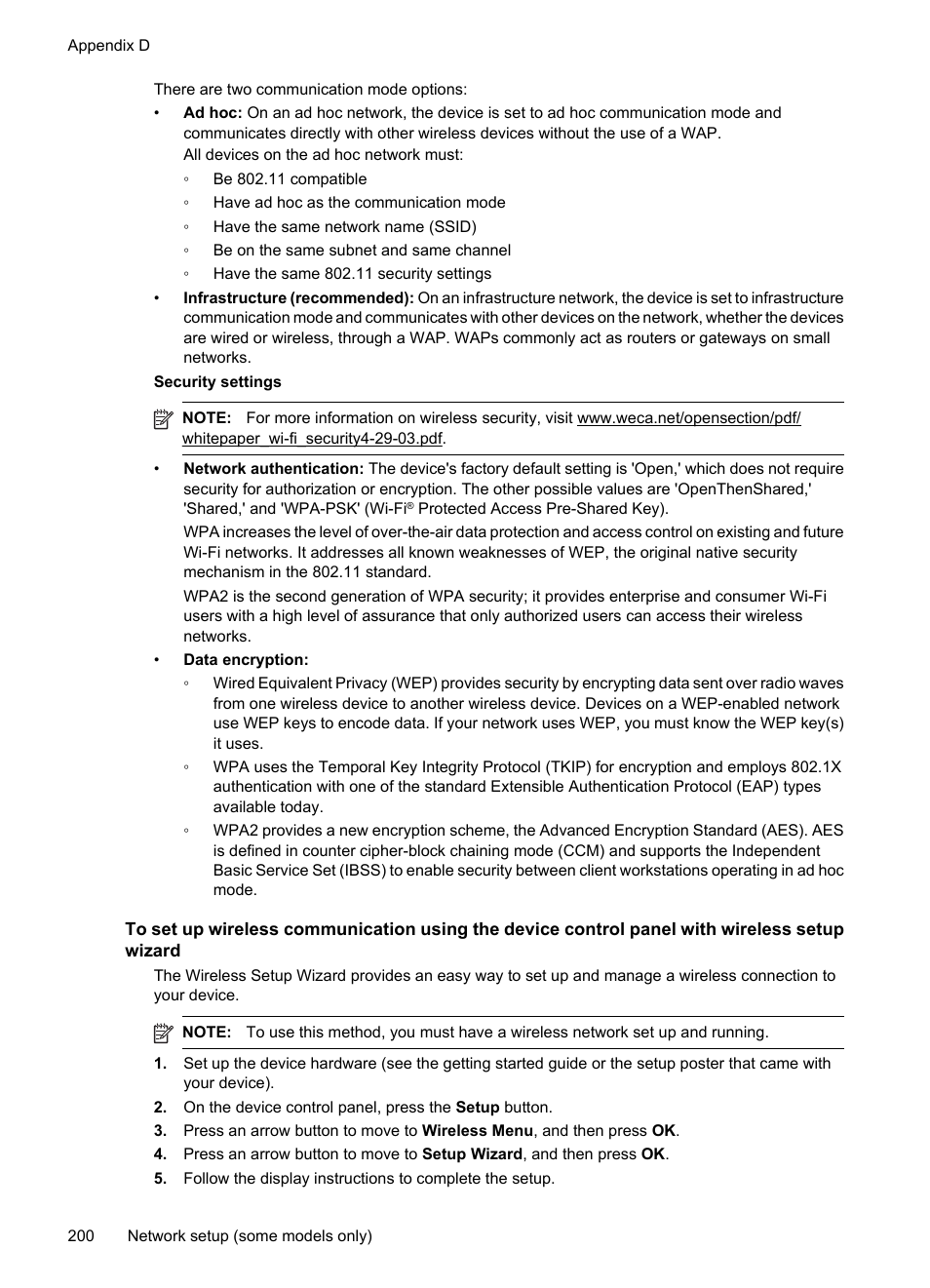 HP OFFICEJET 4500 User Manual | Page 204 / 228