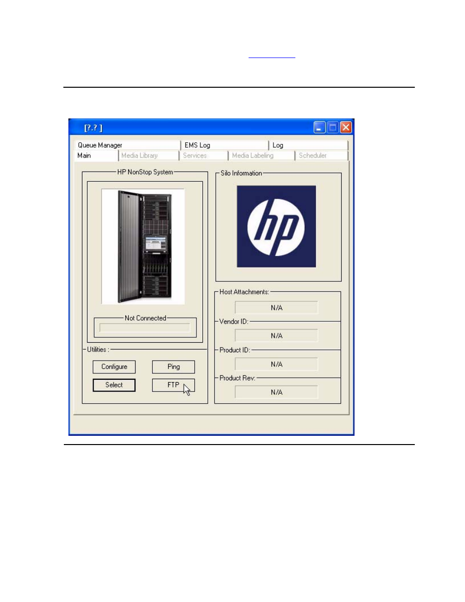 Figure 2-12, Ftp button | HP Integrity NonStop J-Series User Manual | Page 21 / 96