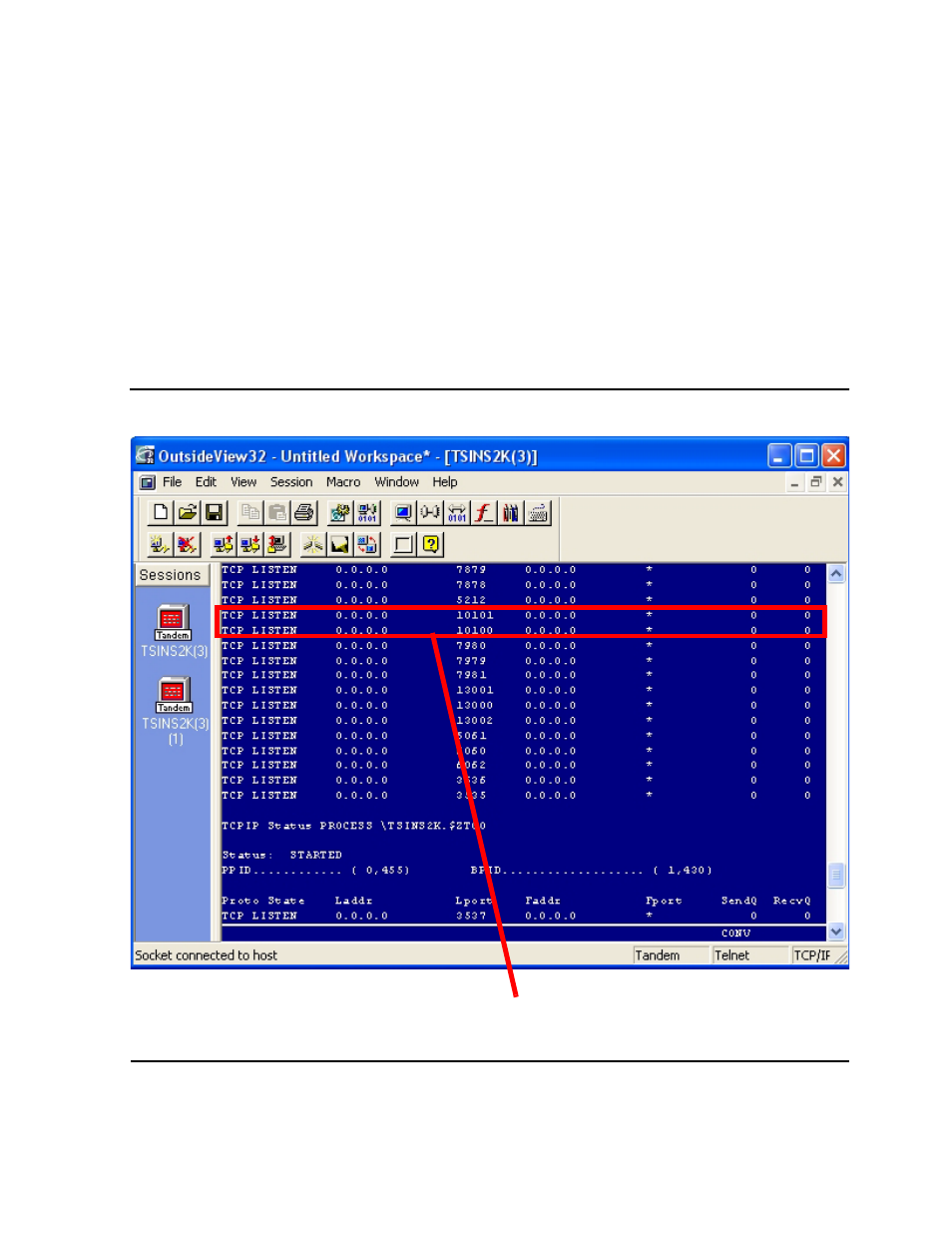 Verifying the host port number, Figure 3-16 | HP Integrity NonStop J-Series User Manual | Page 41 / 96