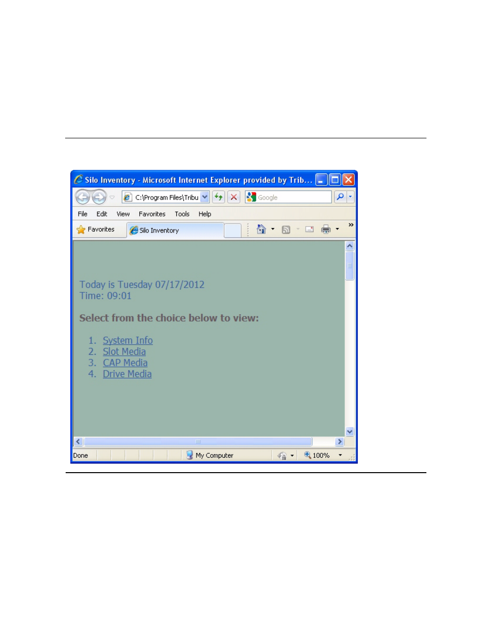 Print, Figure 5-6, System information | HP Integrity NonStop J-Series User Manual | Page 57 / 96