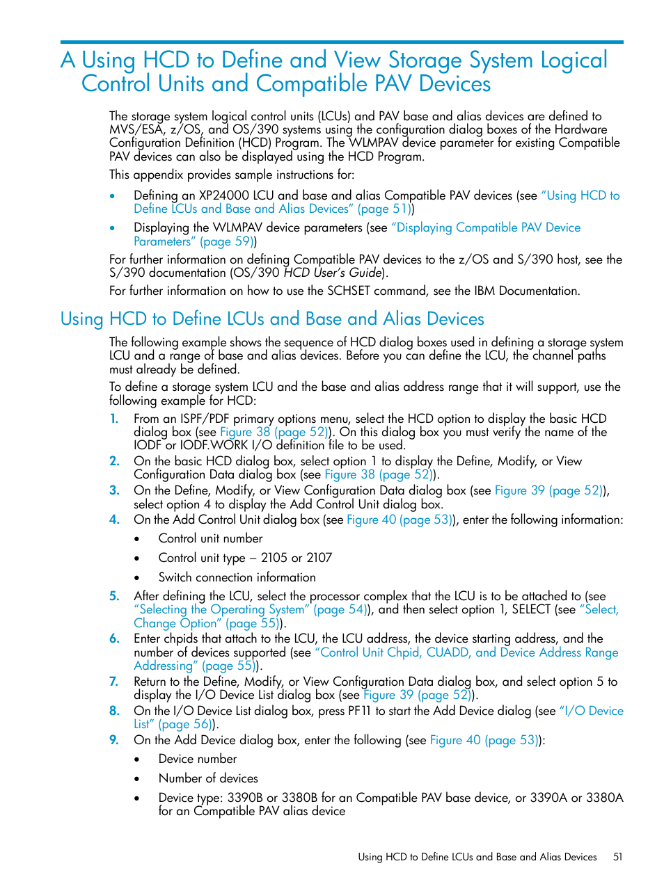 Using hcd to define and view storage system | HP StorageWorks XP Remote Web Console Software User Manual | Page 51 / 75
