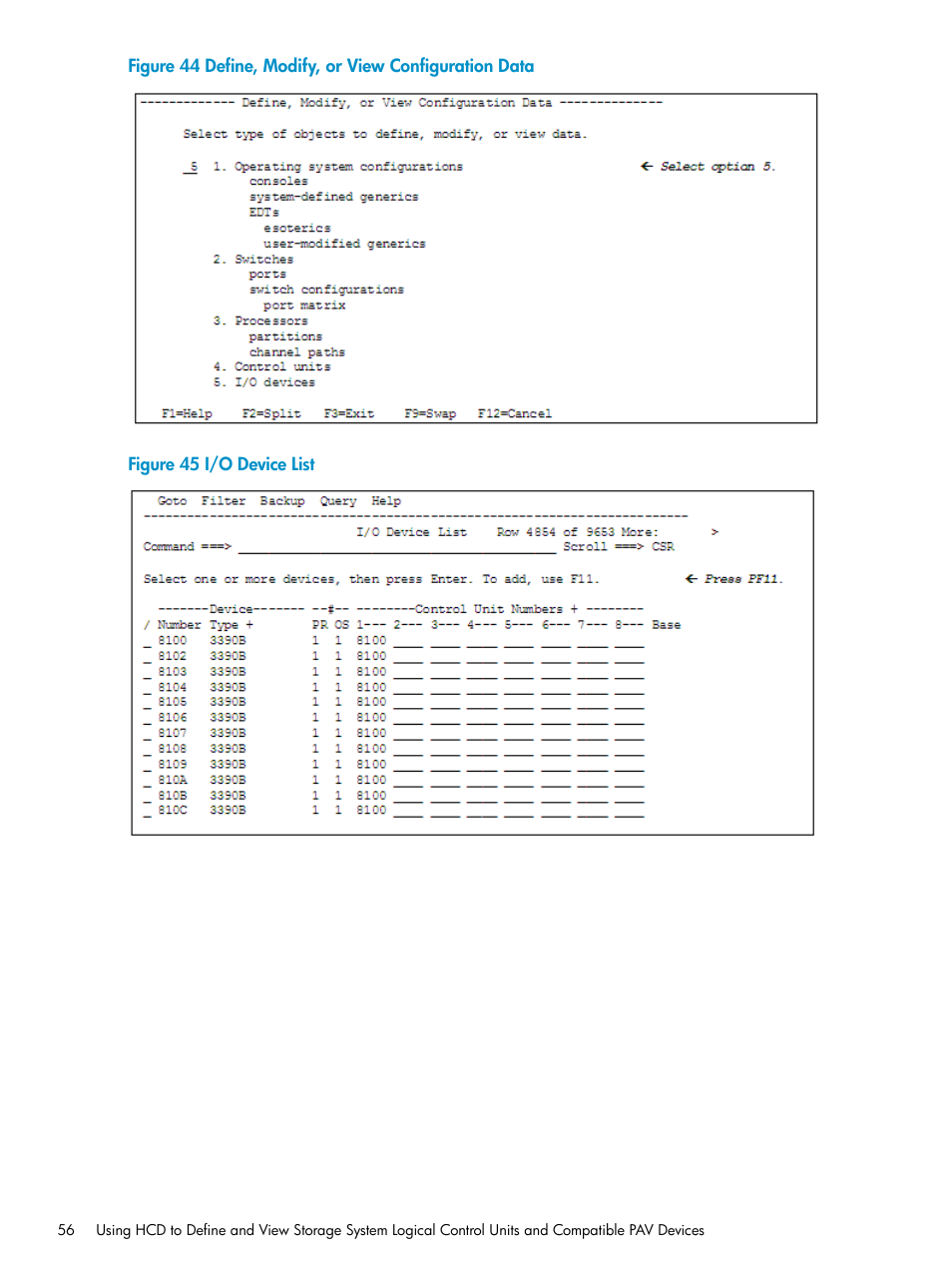 I/o device | HP StorageWorks XP Remote Web Console Software User Manual | Page 56 / 75