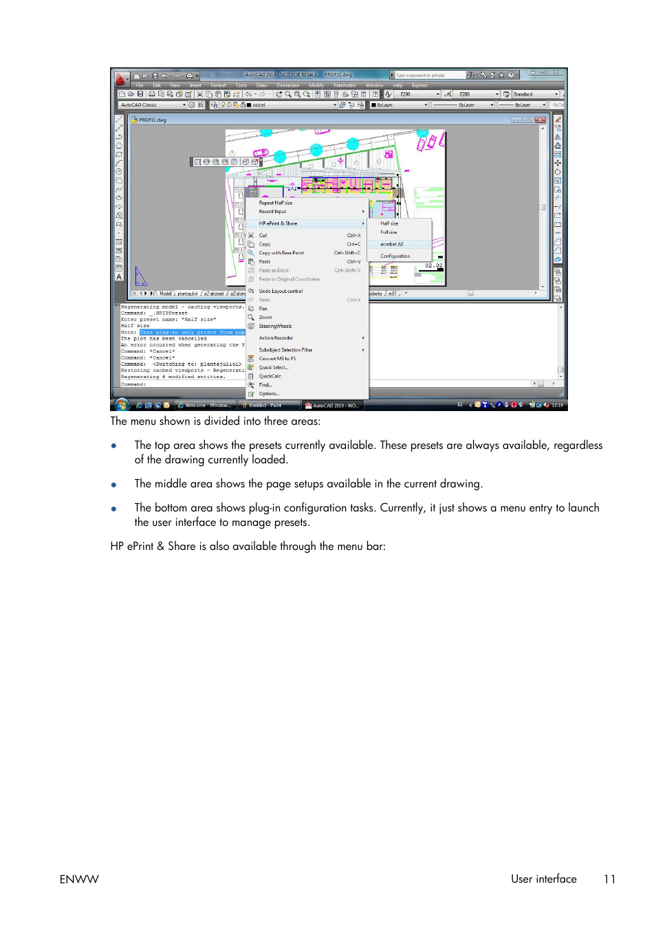 HP Designjet T1300 ePrinter User Manual | Page 15 / 54