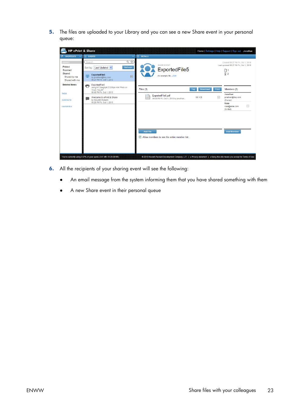 HP Designjet T1300 ePrinter User Manual | Page 27 / 54