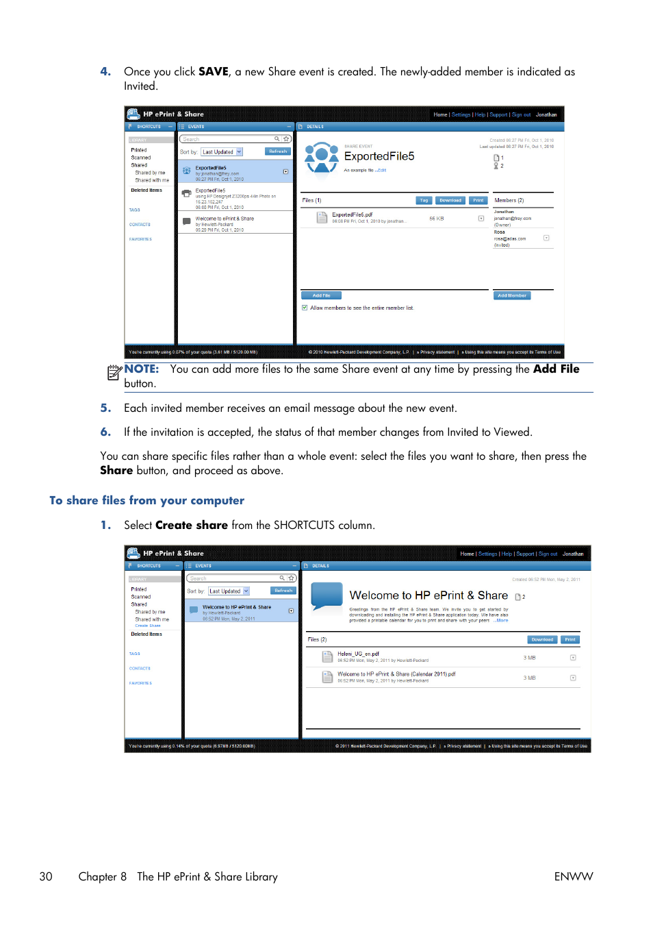 HP Designjet T1300 ePrinter User Manual | Page 34 / 54