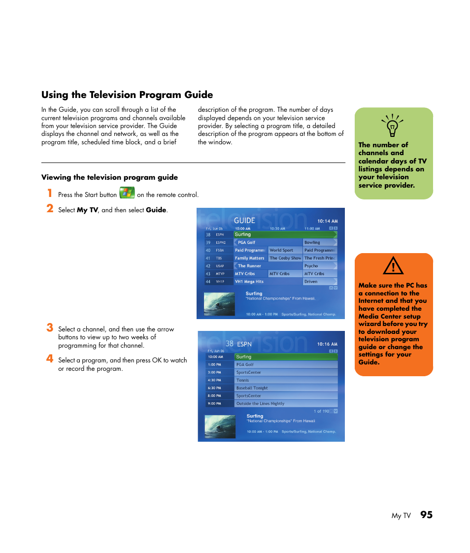 HP Media Center m477.uk Desktop PC User Manual | Page 101 / 232