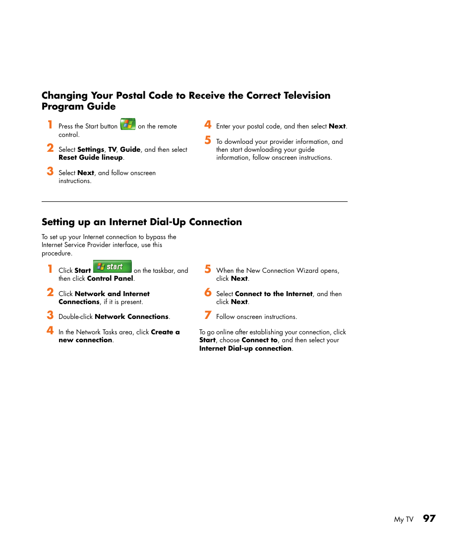 HP Media Center m477.uk Desktop PC User Manual | Page 103 / 232