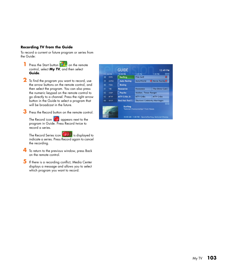 HP Media Center m477.uk Desktop PC User Manual | Page 109 / 232
