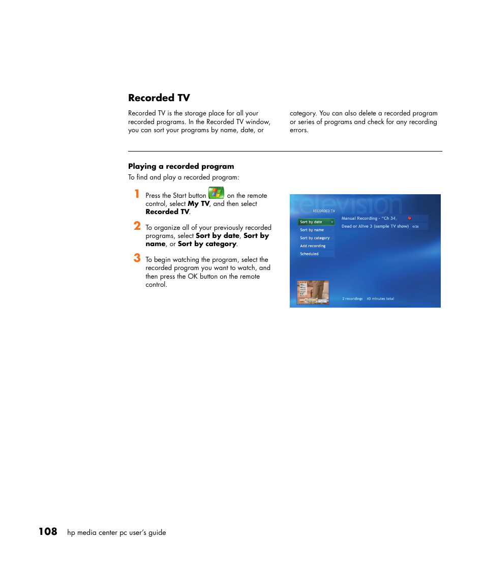 HP Media Center m477.uk Desktop PC User Manual | Page 114 / 232