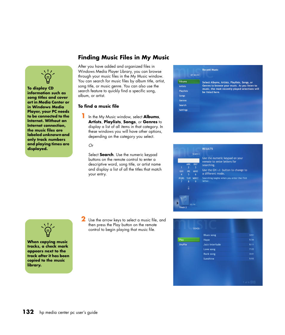 HP Media Center m477.uk Desktop PC User Manual | Page 138 / 232