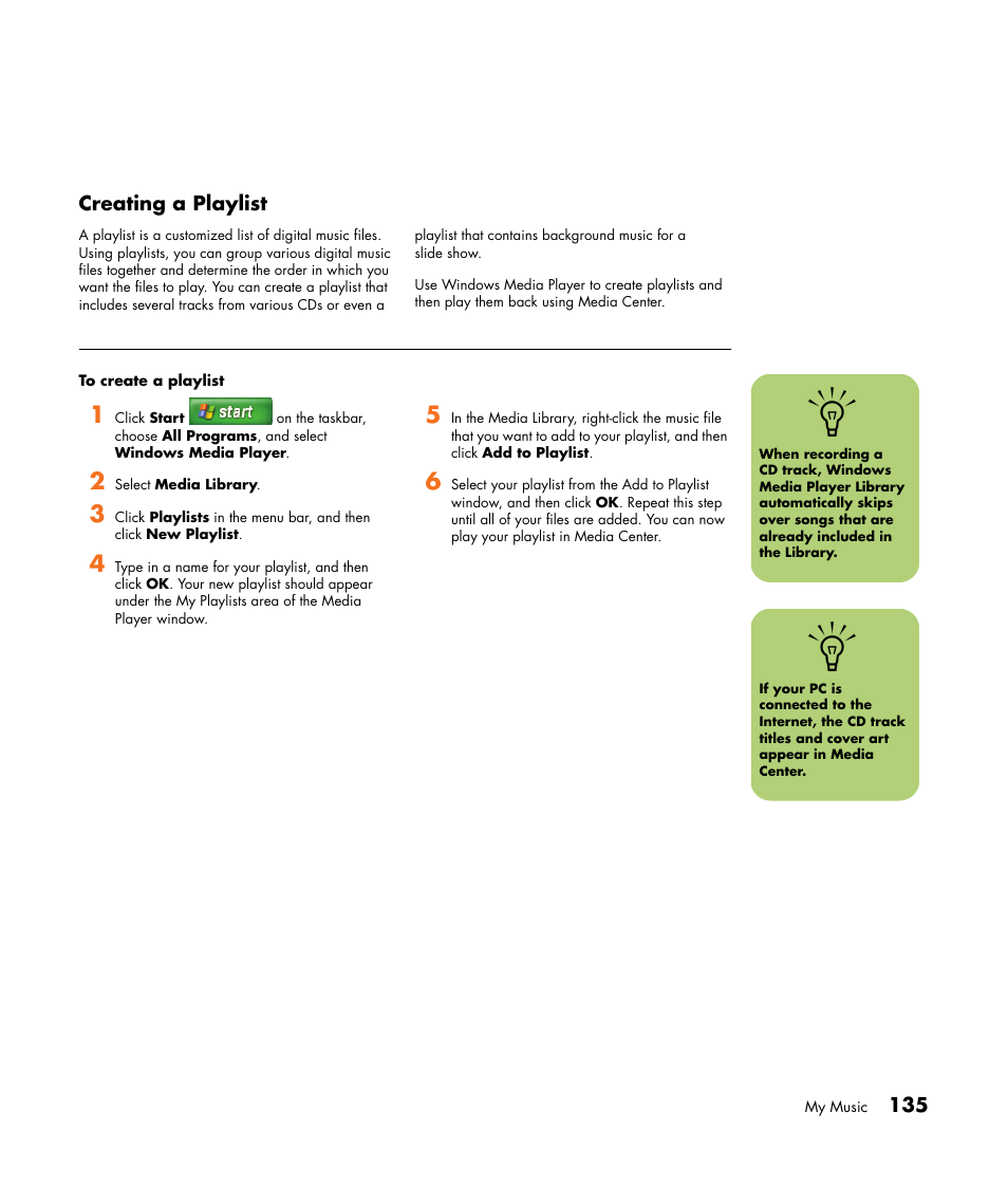 HP Media Center m477.uk Desktop PC User Manual | Page 141 / 232