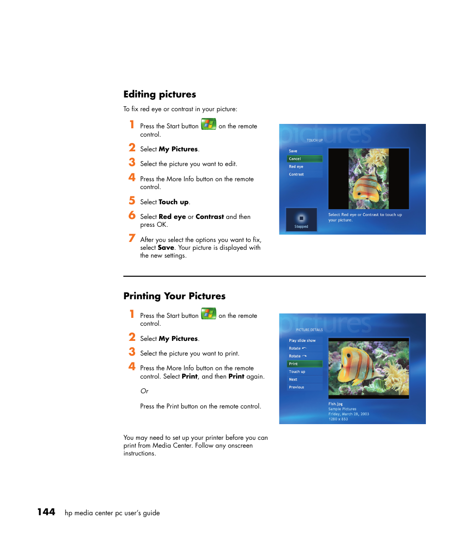 HP Media Center m477.uk Desktop PC User Manual | Page 150 / 232