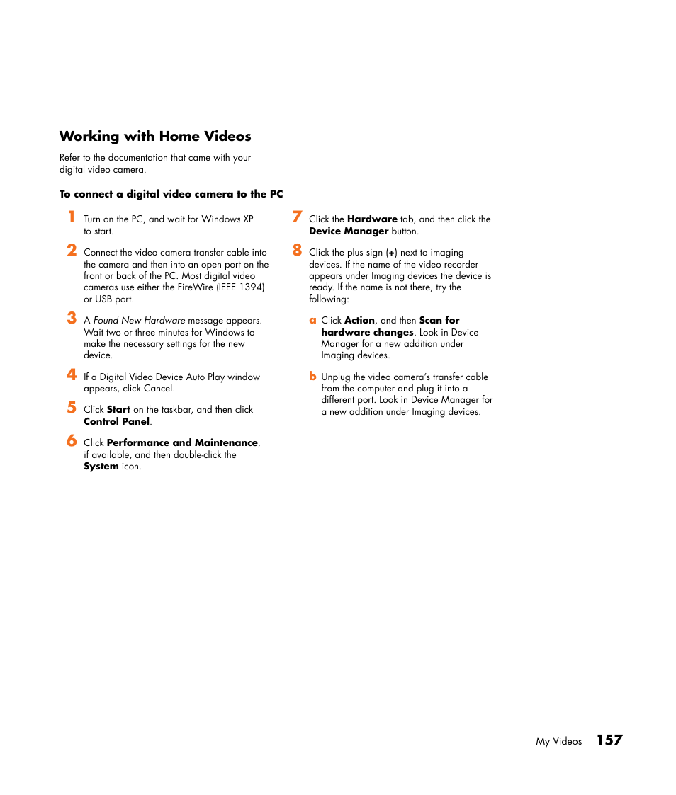 HP Media Center m477.uk Desktop PC User Manual | Page 163 / 232