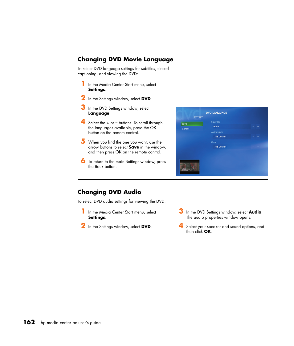 HP Media Center m477.uk Desktop PC User Manual | Page 168 / 232
