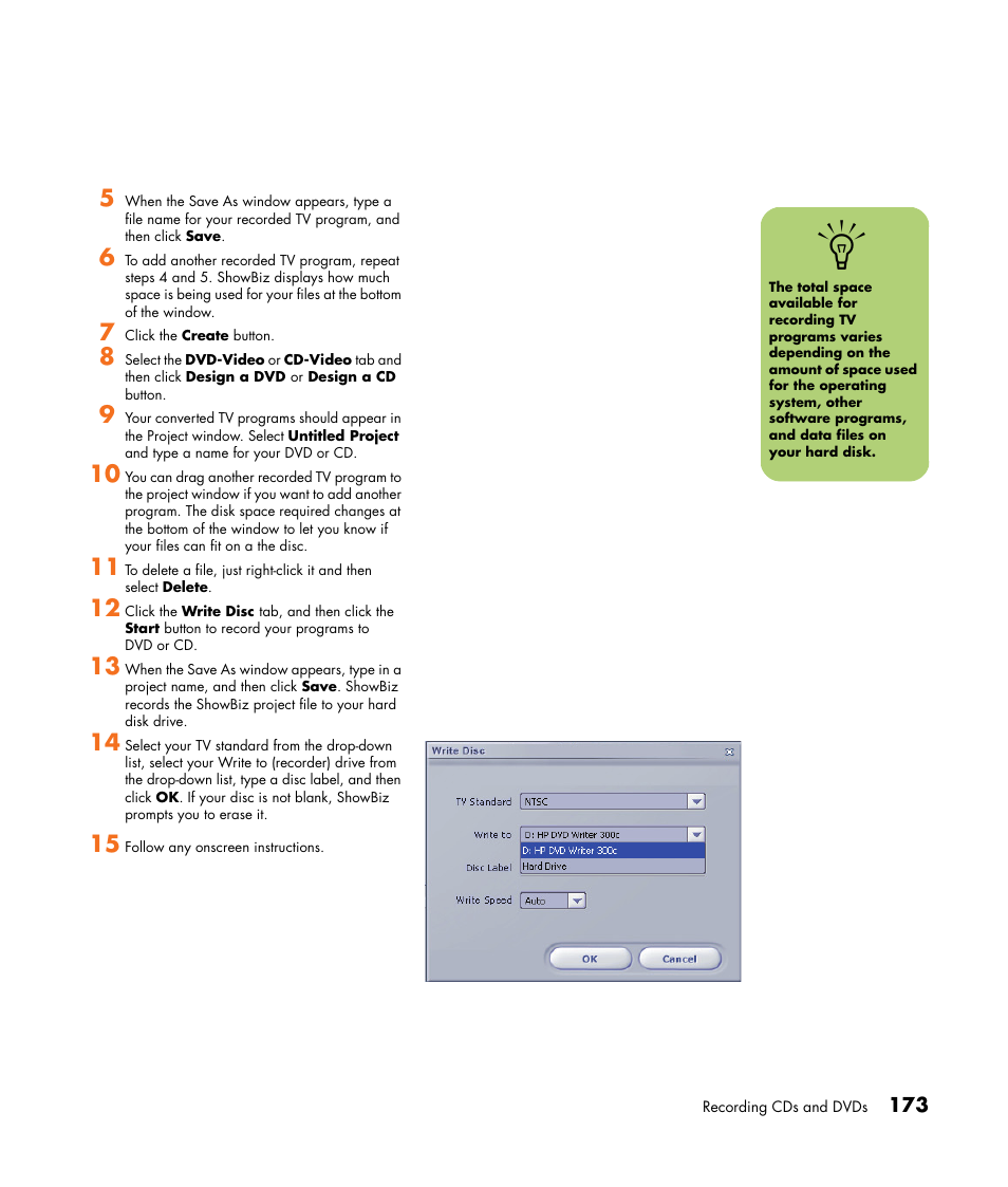 HP Media Center m477.uk Desktop PC User Manual | Page 179 / 232