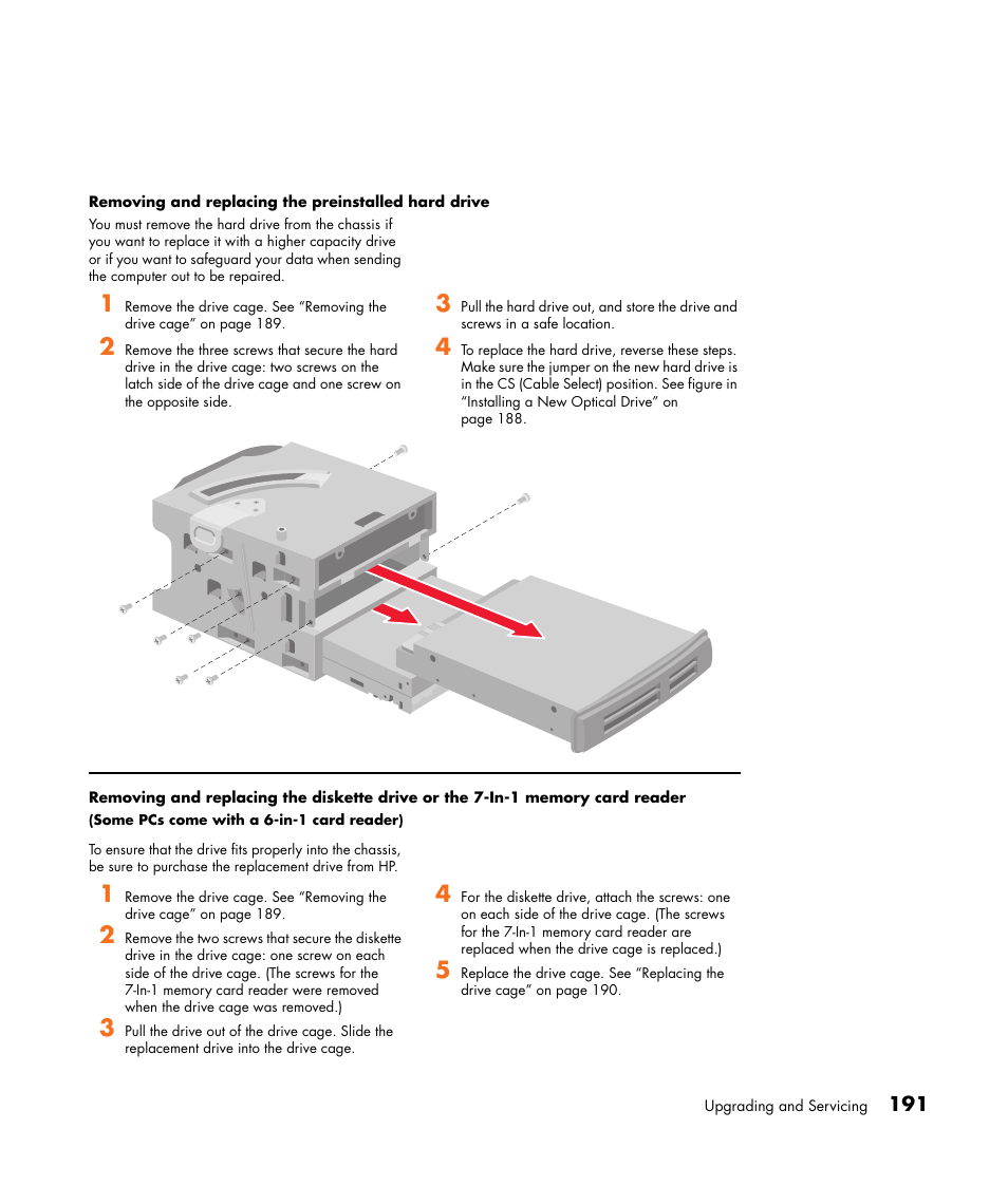 HP Media Center m477.uk Desktop PC User Manual | Page 197 / 232