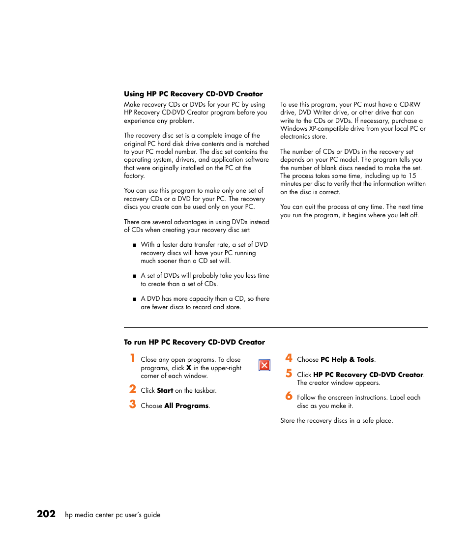 HP Media Center m477.uk Desktop PC User Manual | Page 208 / 232