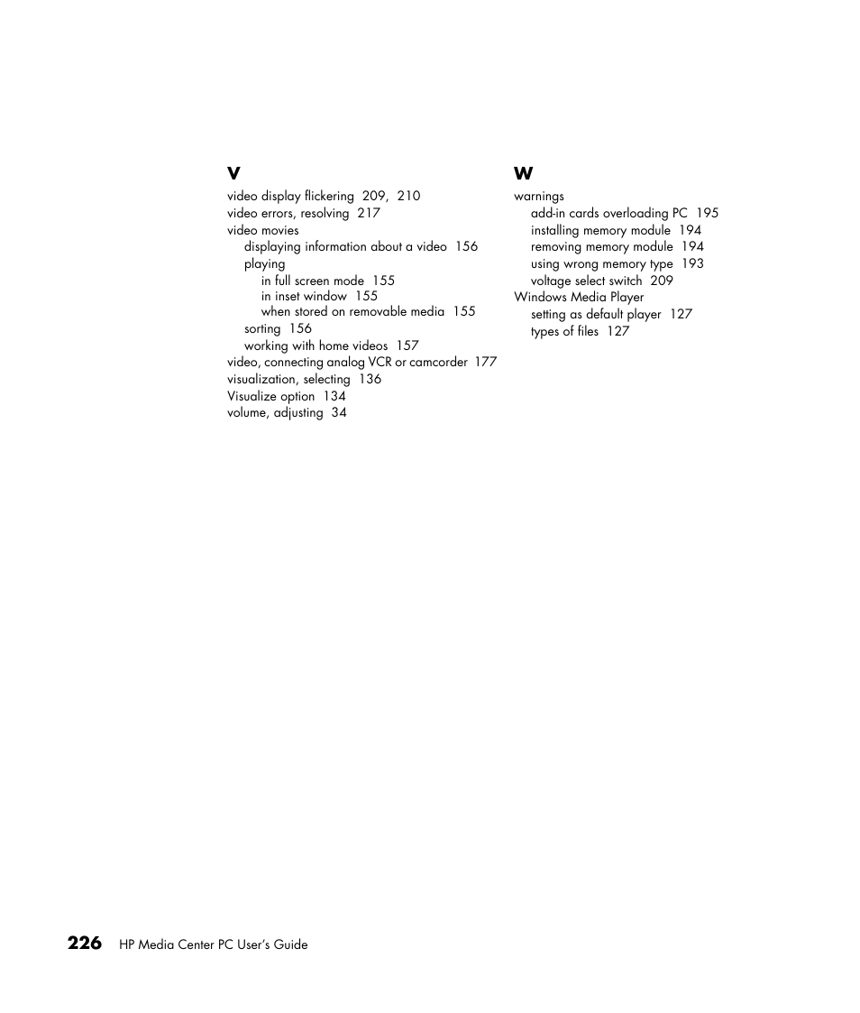 HP Media Center m477.uk Desktop PC User Manual | Page 232 / 232