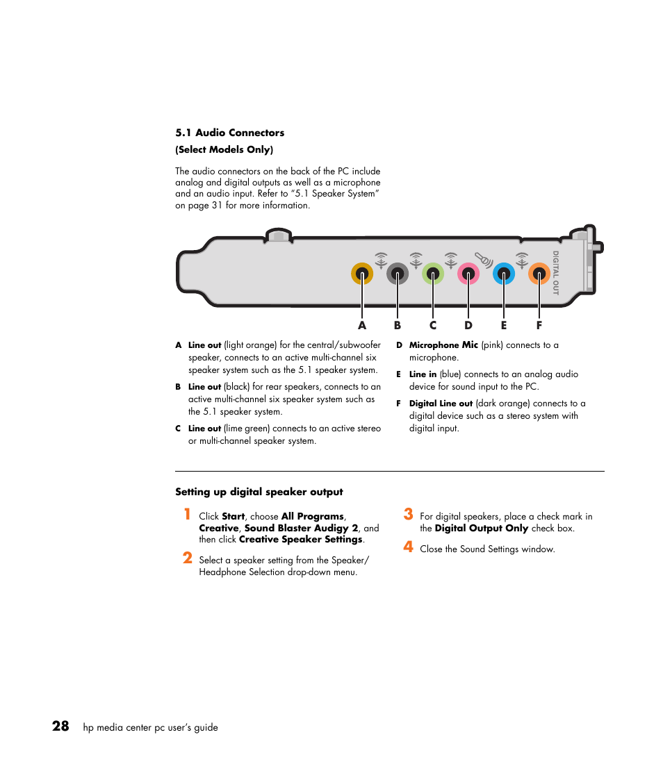 HP Media Center m477.uk Desktop PC User Manual | Page 34 / 232