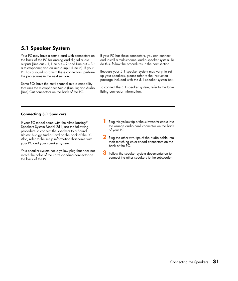 HP Media Center m477.uk Desktop PC User Manual | Page 37 / 232