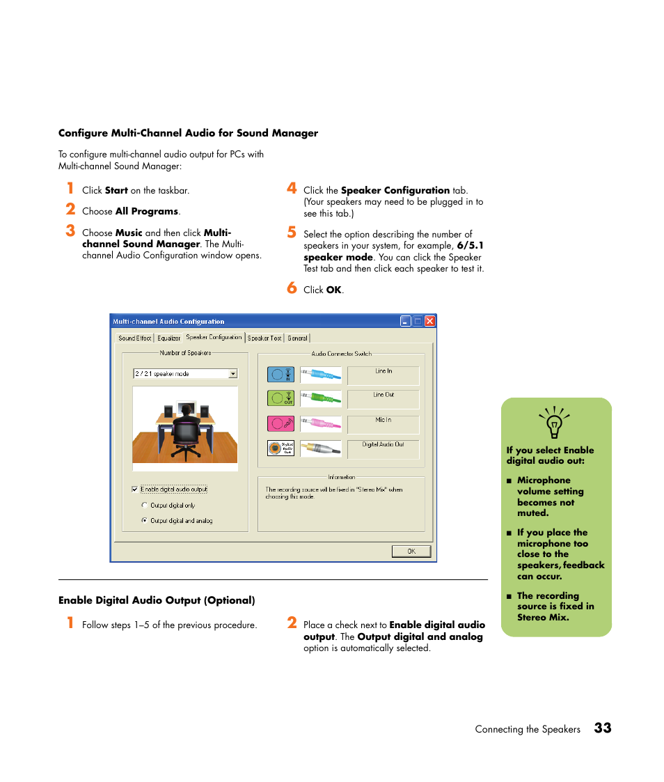 HP Media Center m477.uk Desktop PC User Manual | Page 39 / 232