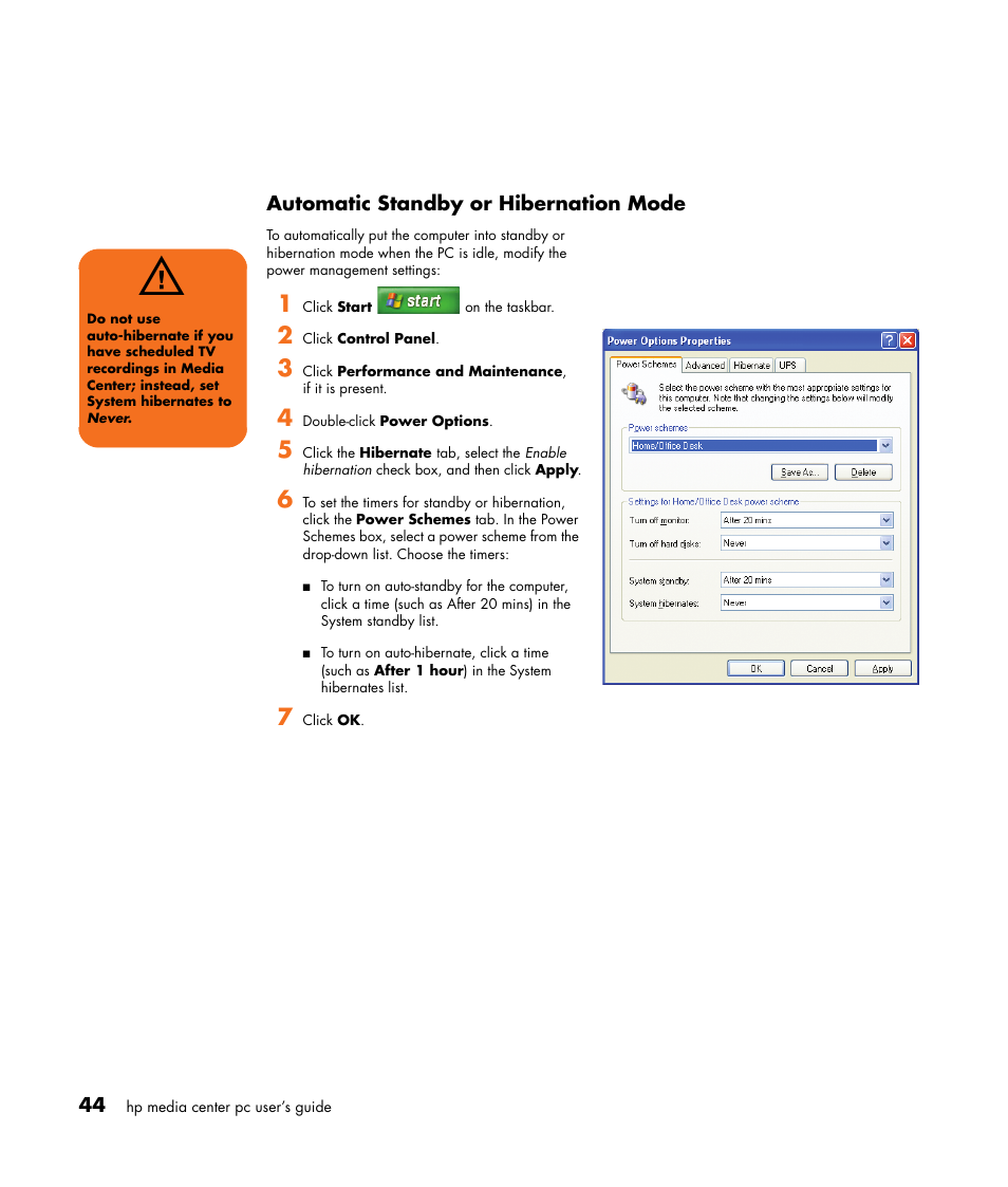 HP Media Center m477.uk Desktop PC User Manual | Page 50 / 232