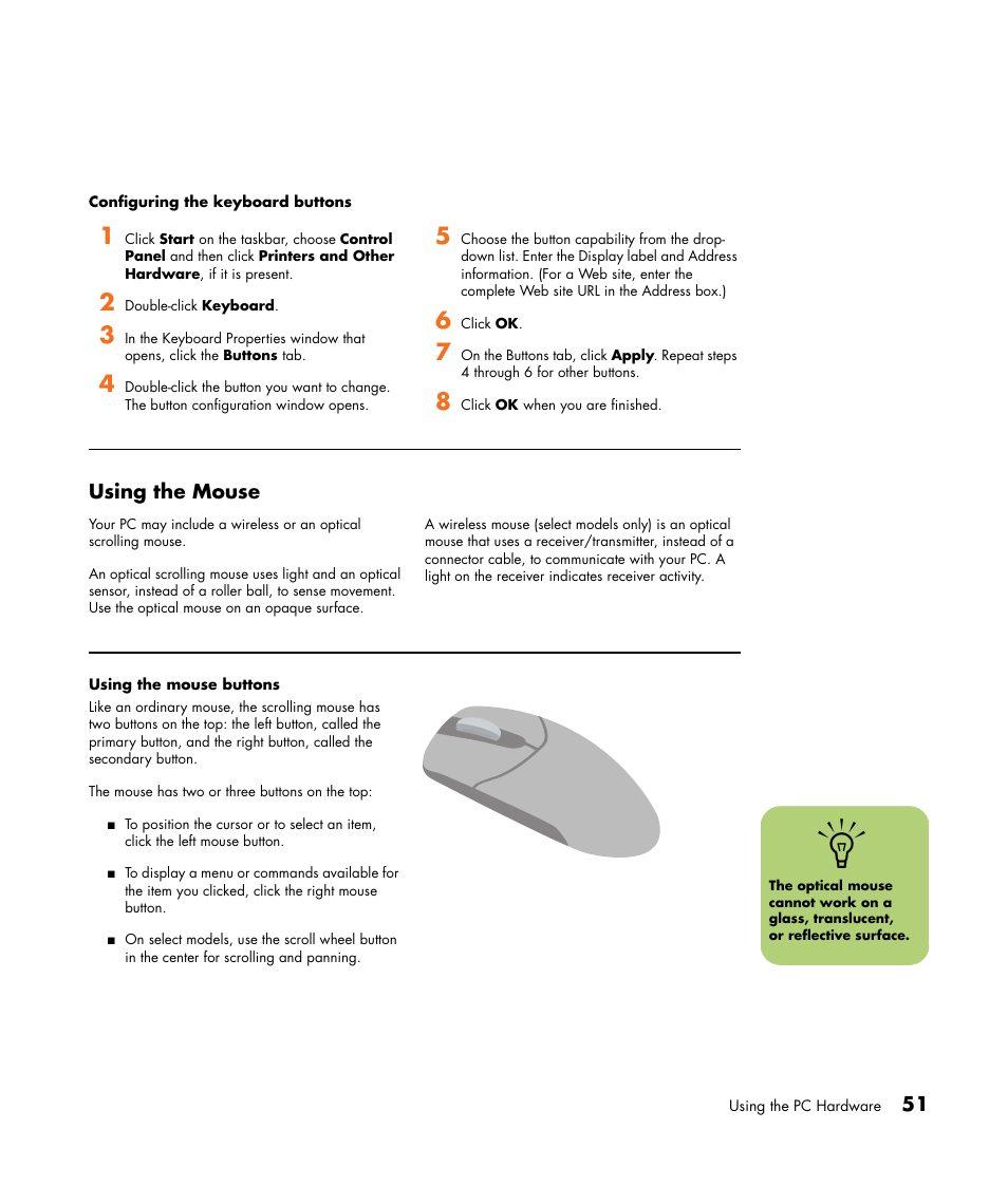 HP Media Center m477.uk Desktop PC User Manual | Page 57 / 232