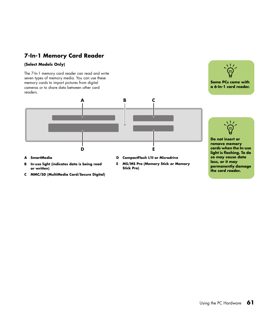 HP Media Center m477.uk Desktop PC User Manual | Page 67 / 232