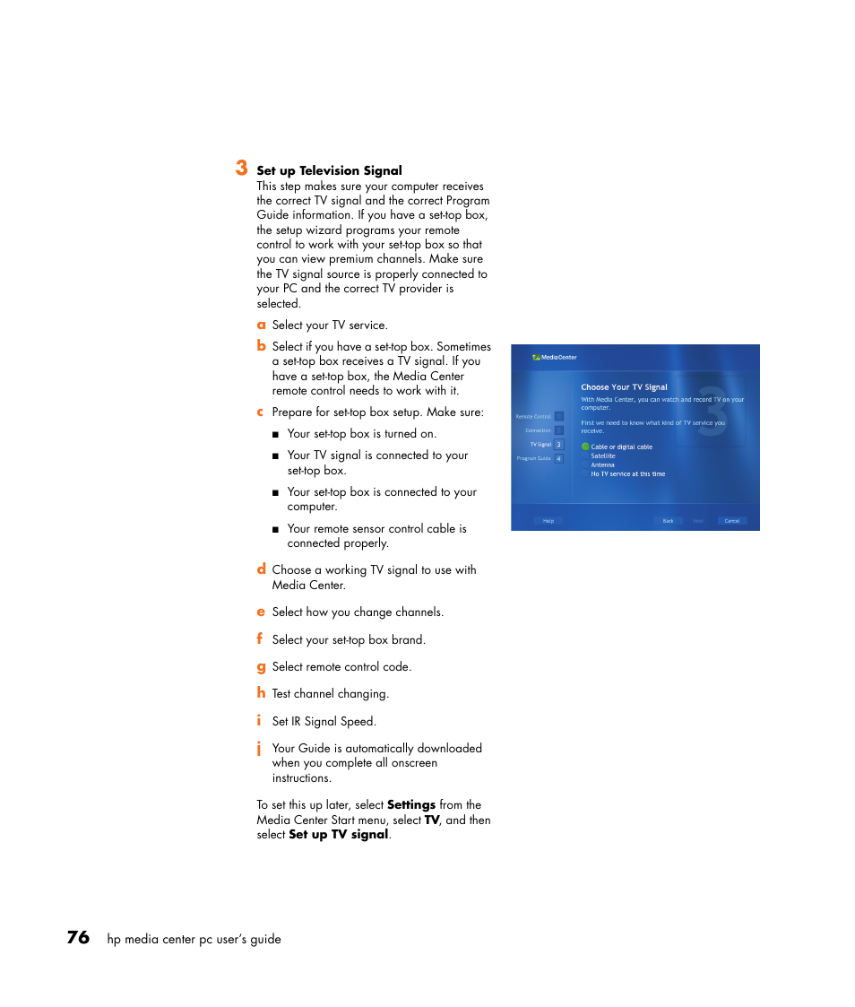 HP Media Center m477.uk Desktop PC User Manual | Page 82 / 232