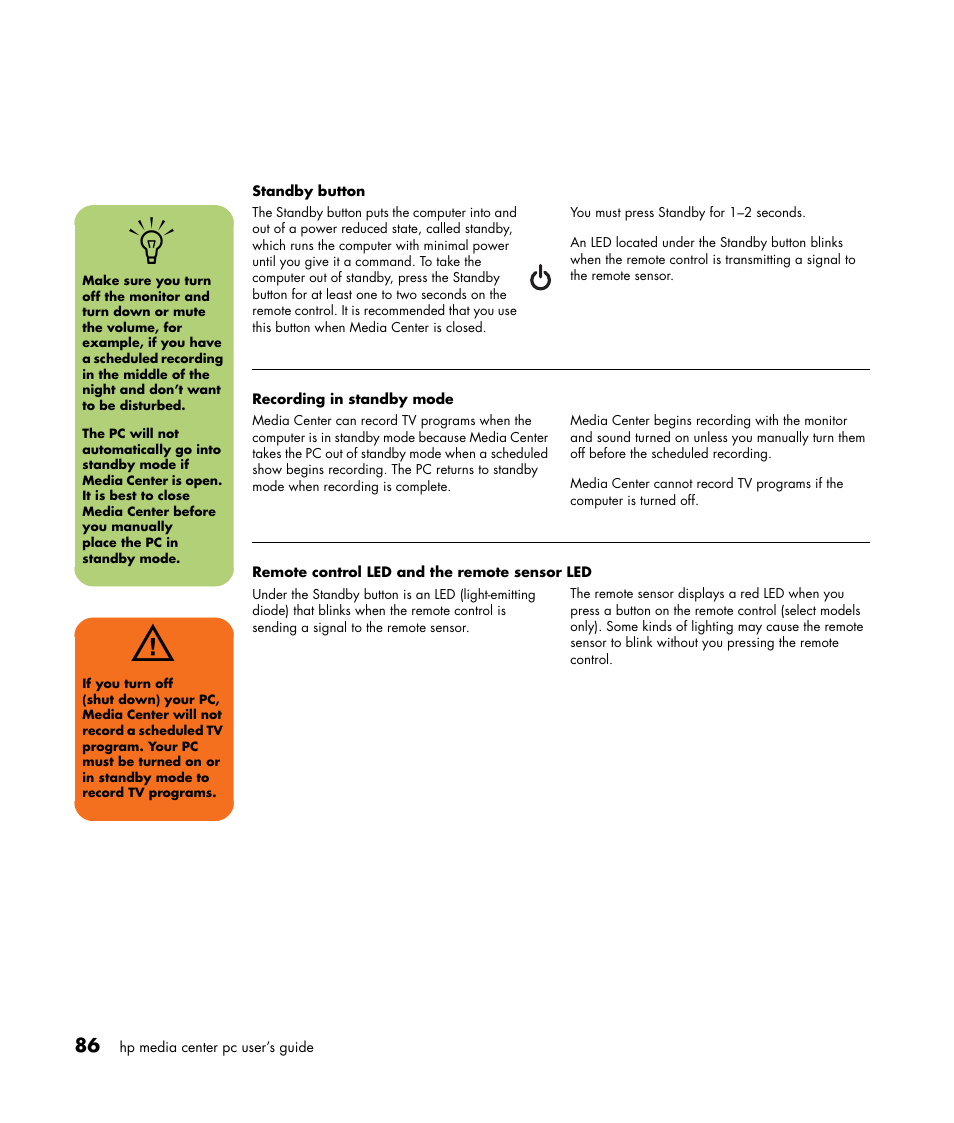HP Media Center m477.uk Desktop PC User Manual | Page 92 / 232